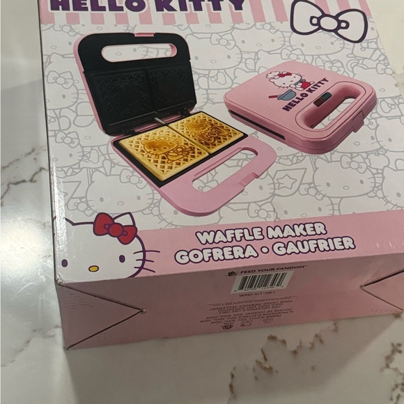 Hello Kitty Pink Waffle Maker